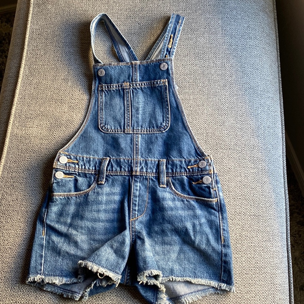 Denim shortralls, Used, Size M(8)